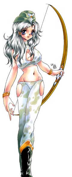 ヒロイン格のシャルビィナ☆　性格はしっかりしてるらしい。